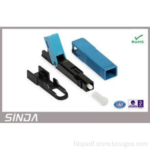 SC Fiber Optic Connector , Quick-SC Connector Quickly Assem